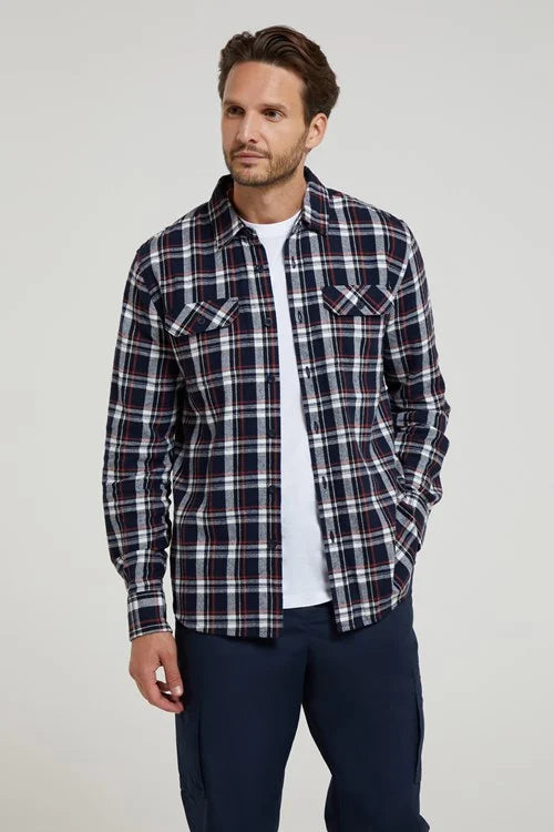 Flannel Long-Sleeve Shirt